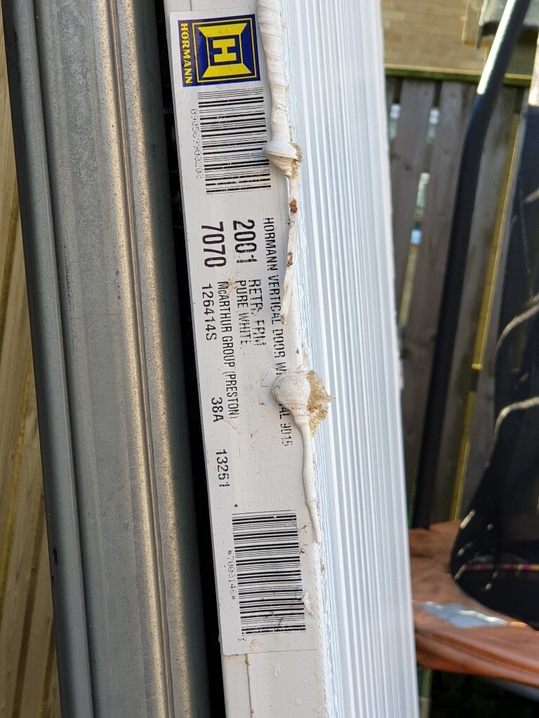 Hormann vertical garage door | in Shotton Colliery, County Durham | Gumtree