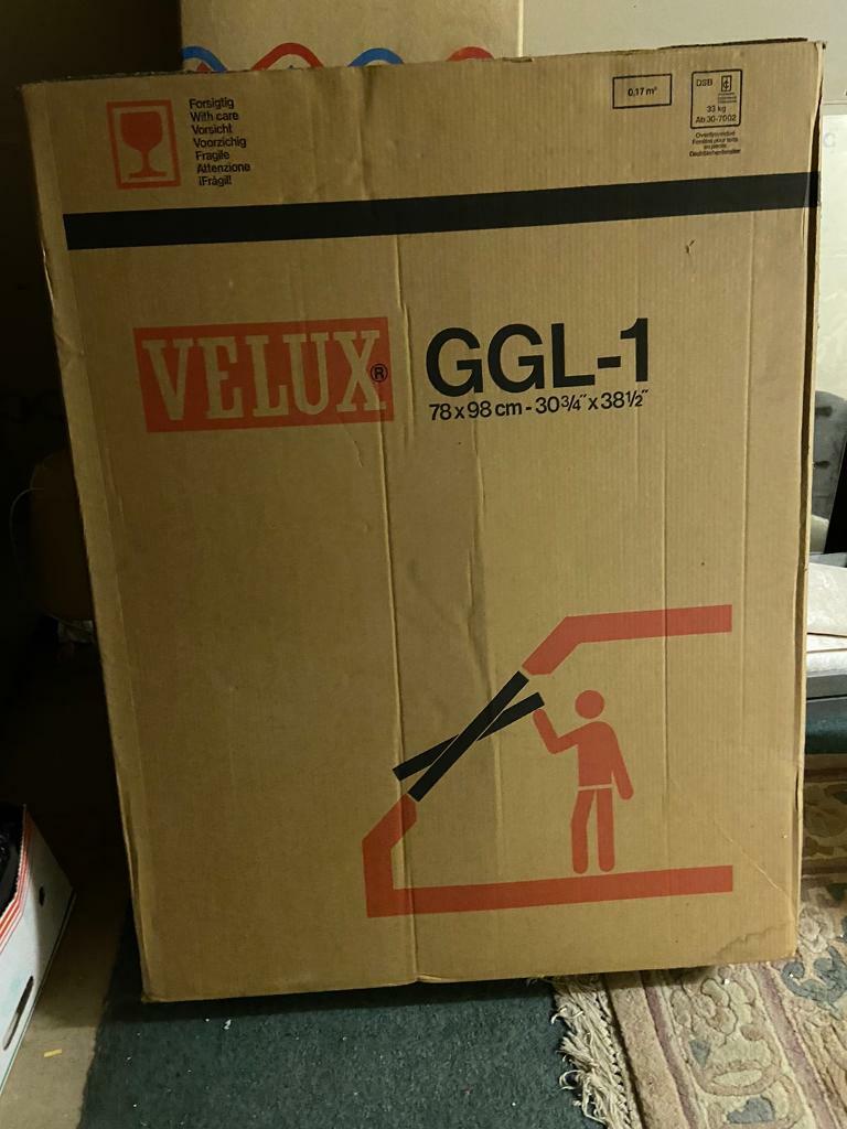 Velux window 78x98 with curtain in Stalybridge Manchester $ 86 JPG