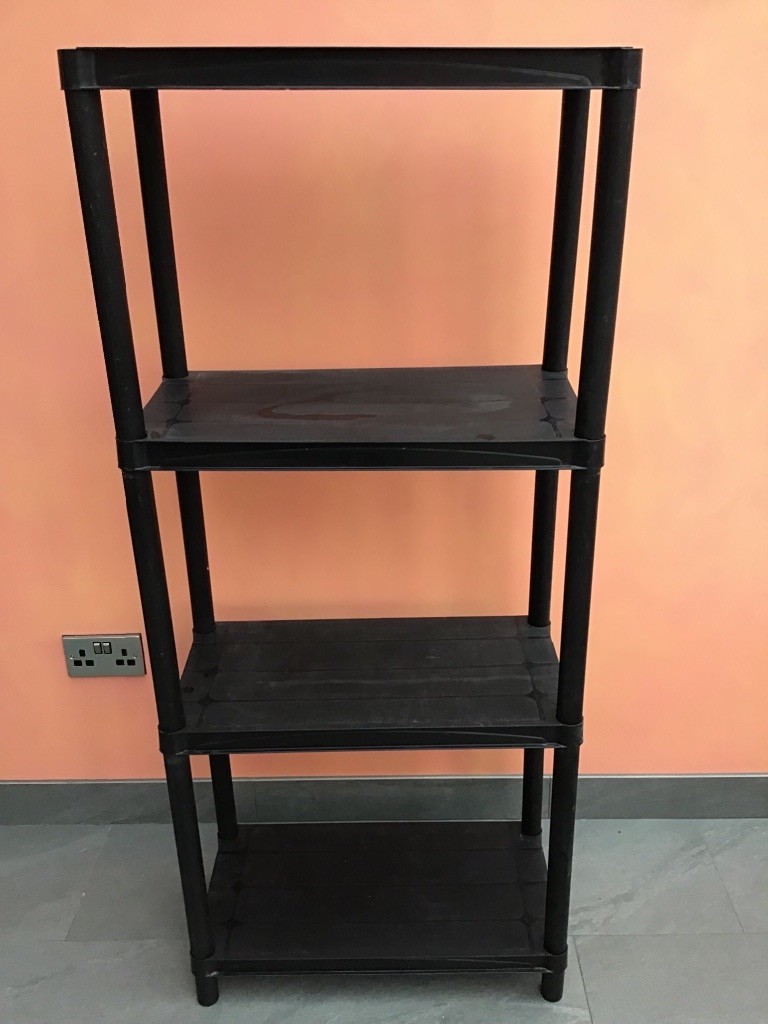 4 shelf plastic storage unit in Swindon, Wiltshire Gumtree