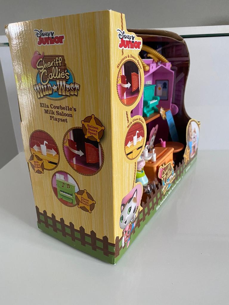Disney Junior Sheriff Callie’s Wild West Ella Cowbelle’s Milk Saloon