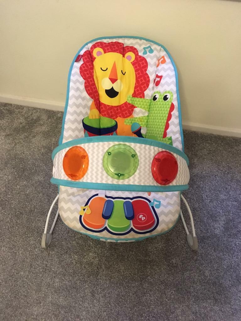 Fisher Price Baby Bouncer Kick And Play Chair In Plymouth Devon Gumtree
