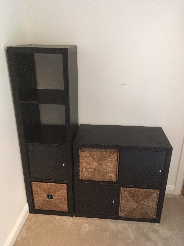 Kallax black storage units in York, North Yorkshire Gumtree
