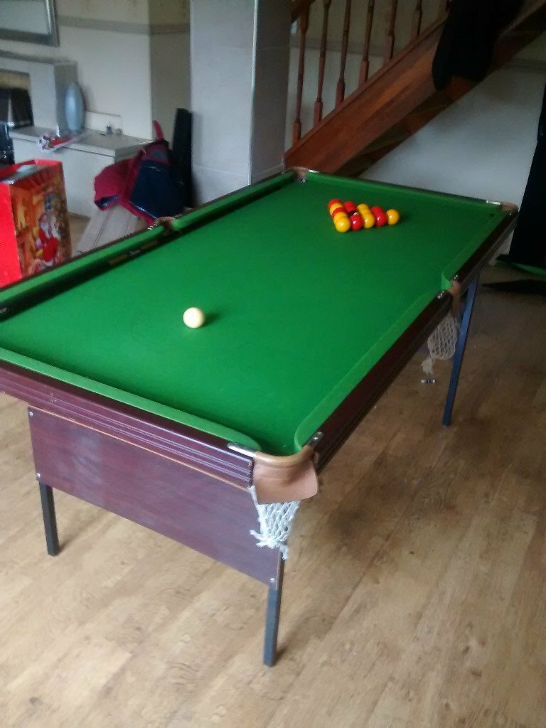 Snooker table,slatebed 6x3 in Mountain Ash, Rhondda Cynon Taf Gumtree