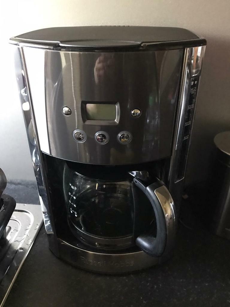 Russell Hobbs Luna grey filter coffee maker in Southside, Glasgow
