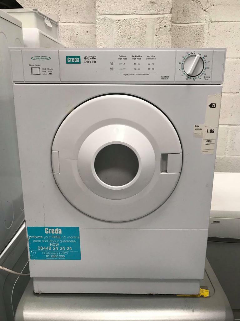 CREDA SMALL VENTED TUMBLE DRYER EXCELLENT CONDITION in Plymouth