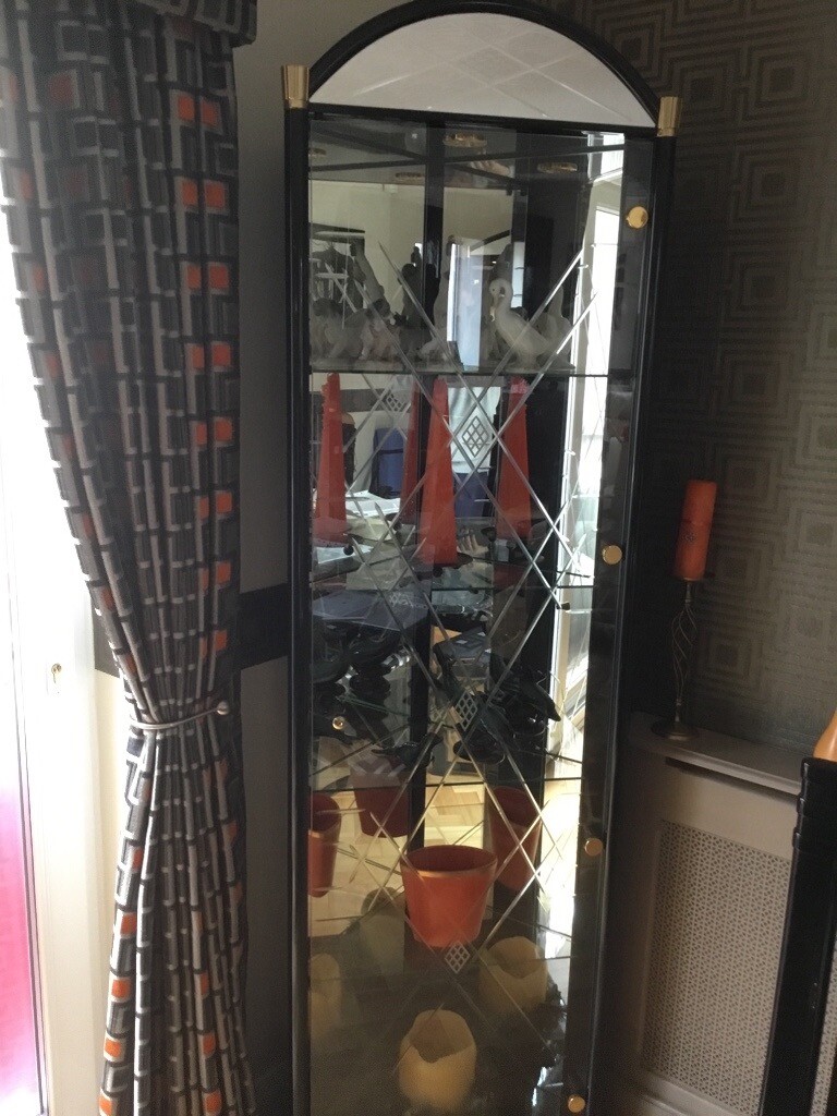 Corner Black Gloss Display Unit In Liverpool Merseyside Gumtree