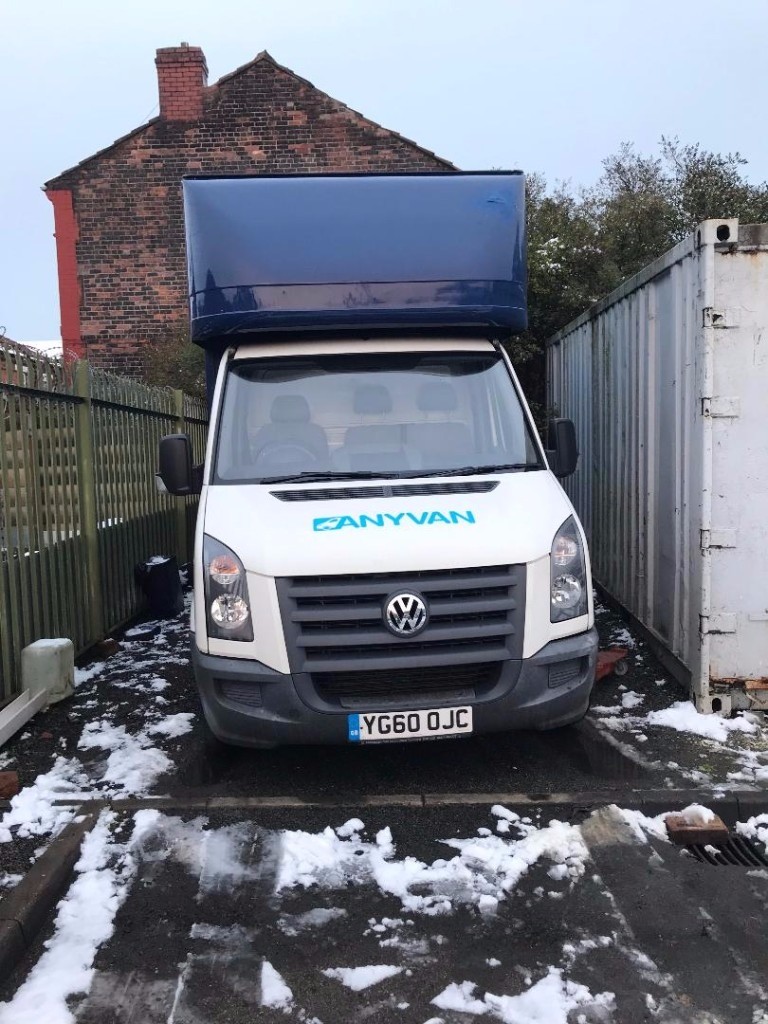 VOLKSWAGEN CRAFTER 35 BLUE TDI 109L LUTON VAN FOR SALE in Longsight