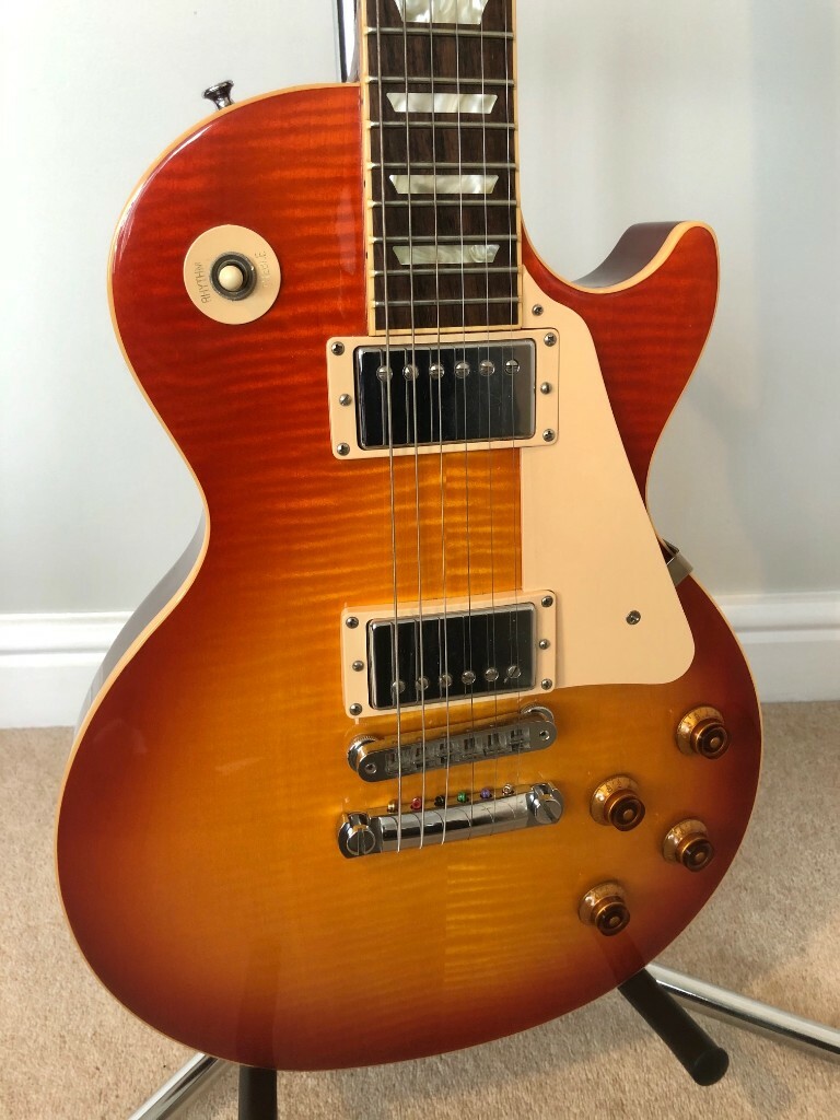 2008 Gibson Les Paul Standard Guitar Heritage Cherry Sunburst