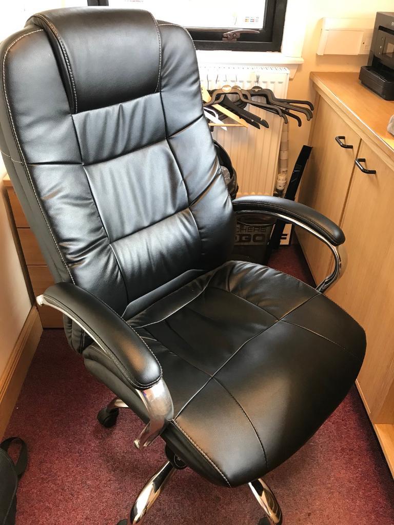 Leather Directors Chair in Cardenden, Fife Gumtree