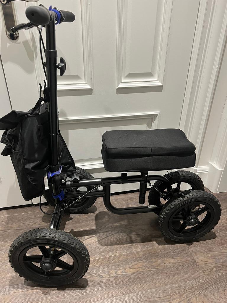 Vive Knee Scooter (all terrain model) with free bath stool in