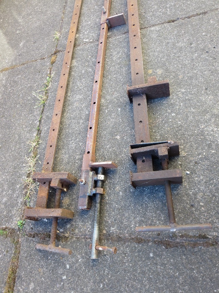 HOMEMADE STEEL SASH CLAMPS X3 in Bilston, West Midlands Gumtree
