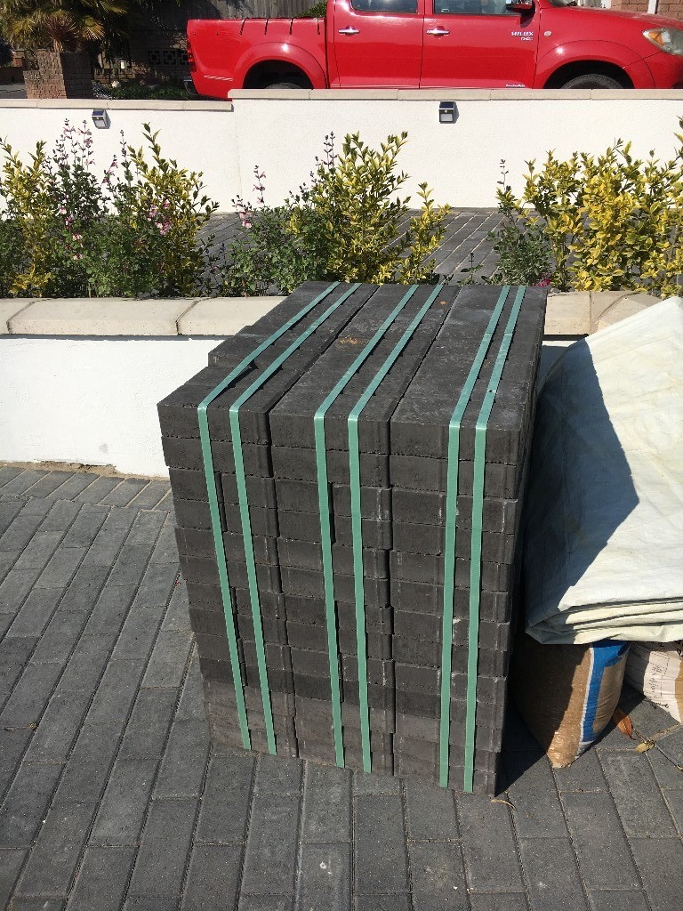 Charcoal Pavers for sale 60mm x 100mm x 200mm makes 6 metres in Poole