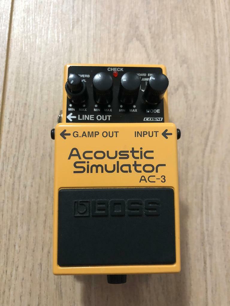 Boss Acoustic Guitar Pedal - Boss Acoustic Simulator Ac 3 Guitar Pedal In Lee On The Solent Hampshire Gumtree