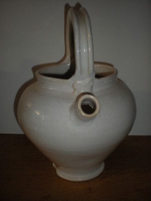 Watering Can Jug Pottery Vintage Italy Plant Water Pot