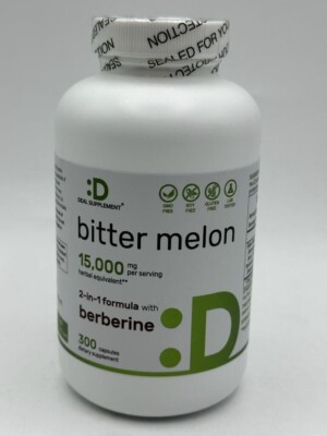 Deal Supplement Bitter Melon 15000 mg with Berberine - 300 Caps