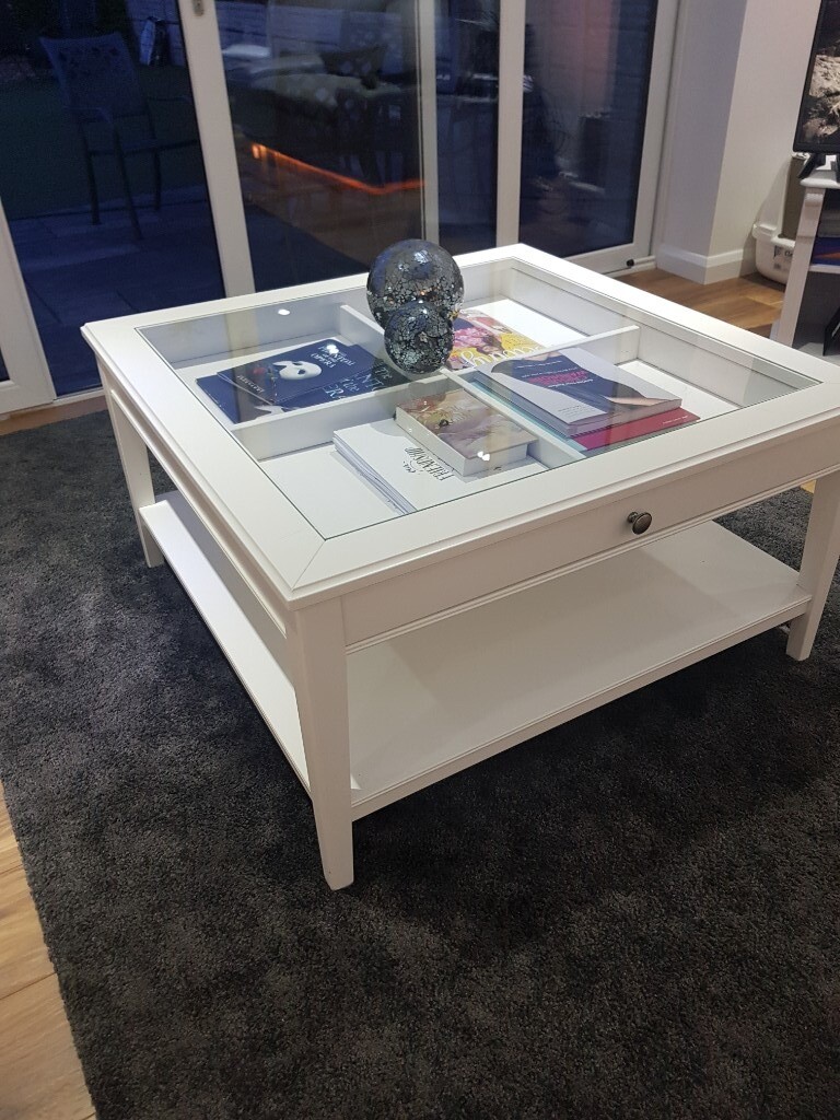 Ikea Coffee Table Glas Top With Display Drawers In Coventry West