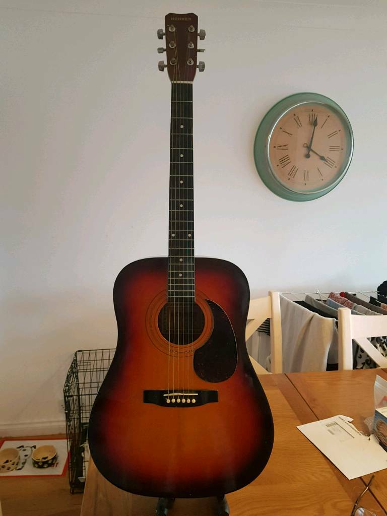 VINTAGE HOHNER ACOUSTIC GUITAR MW 400SB in Glasgow