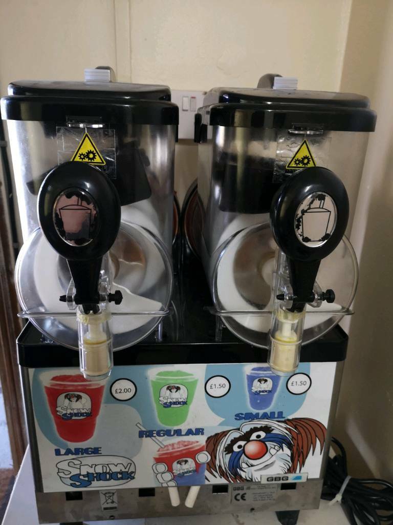 GBG Slush Machine 2x6litre Carpigiani Excellent Condition in Seven