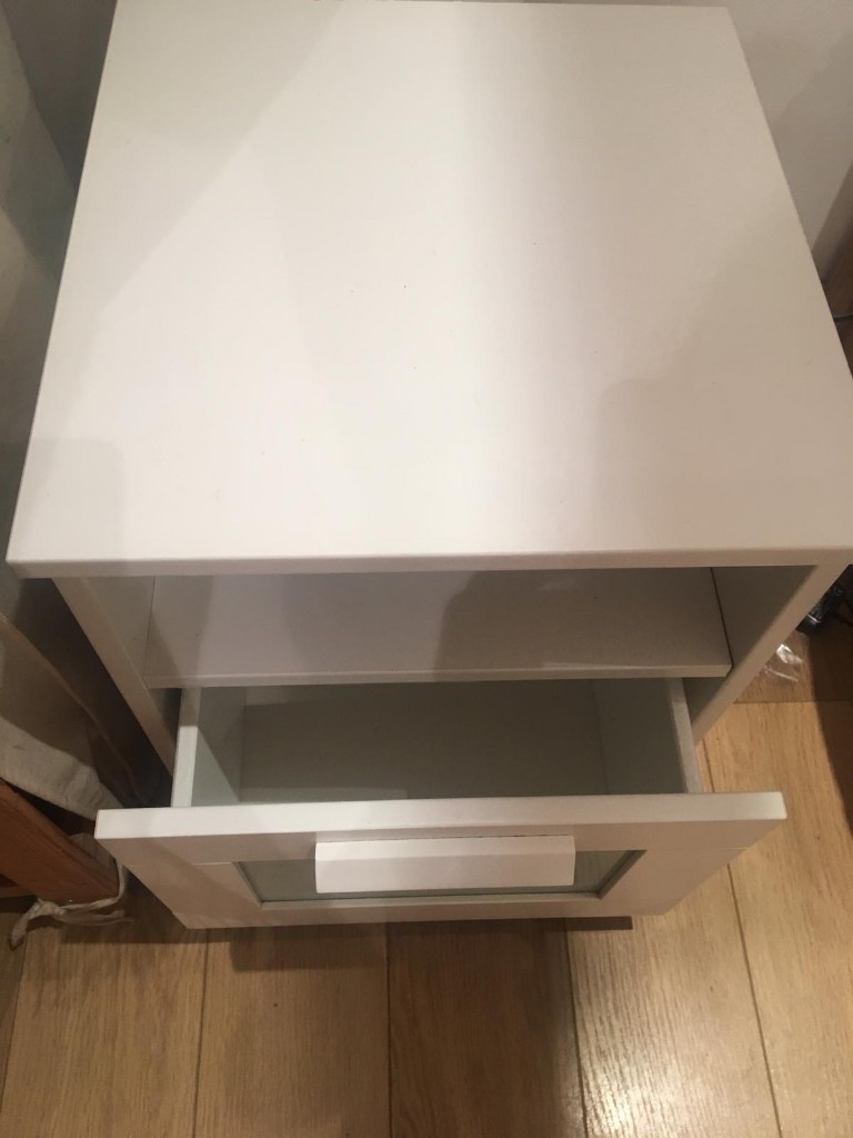 White Ikea bedside for sale in Wimbledon, London Gumtree