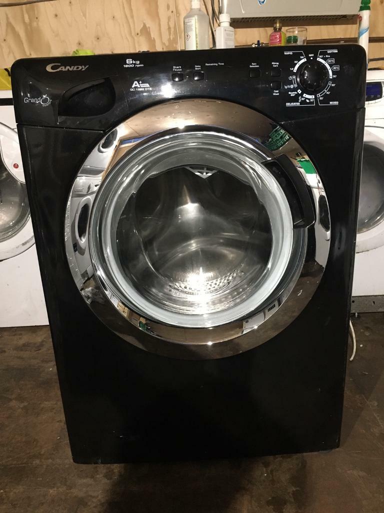 Candy Grand O Vita, Washing Machine, 6KG, 1600RPM, Black in Great