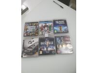 PS3 Games for sale x 6