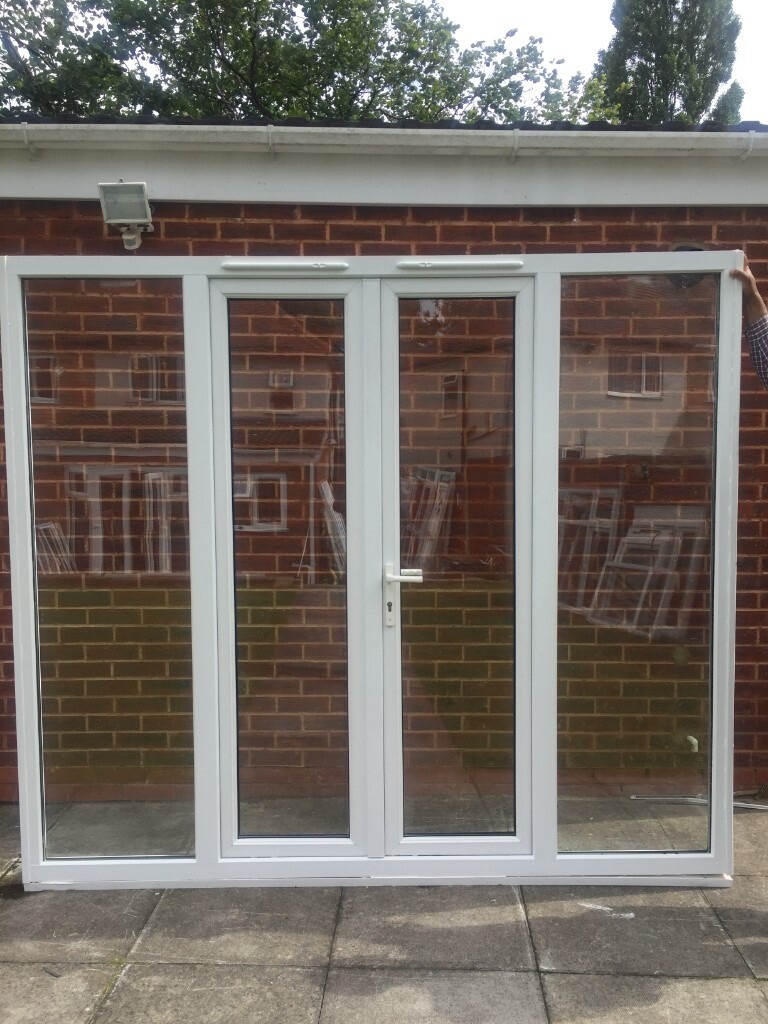 Upvc Double Glazed French Patio Door With Ide