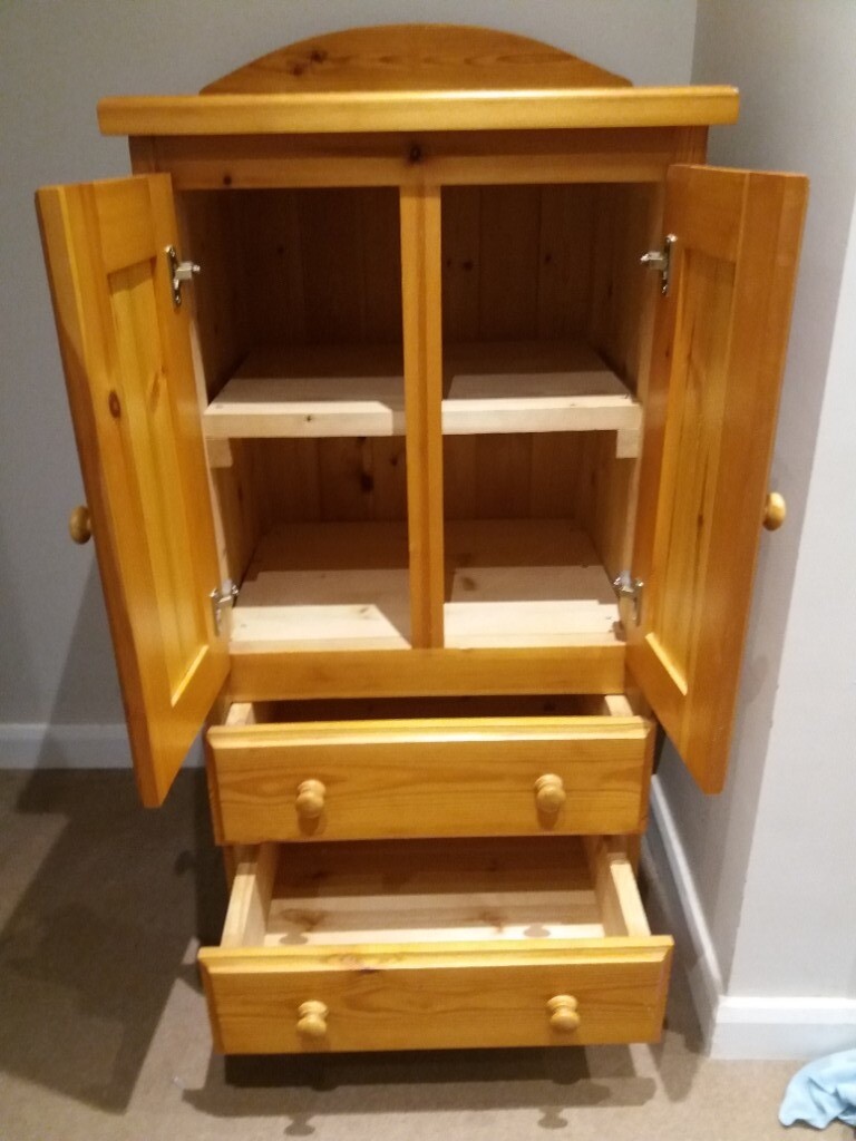 Heavy Pine storage/toy cupboard in Boughton Monchelsea, Kent Gumtree