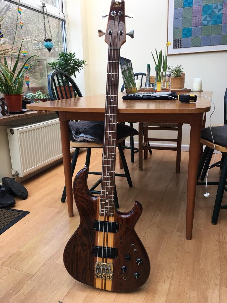 The Aria Pro II Bass Guitar 1980 SB900 Batwing Version in Brighton