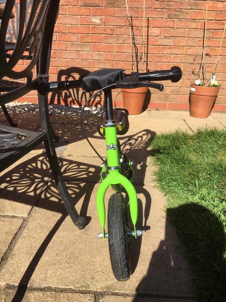 Balance bike rear brake, green, very good condition in Solihull