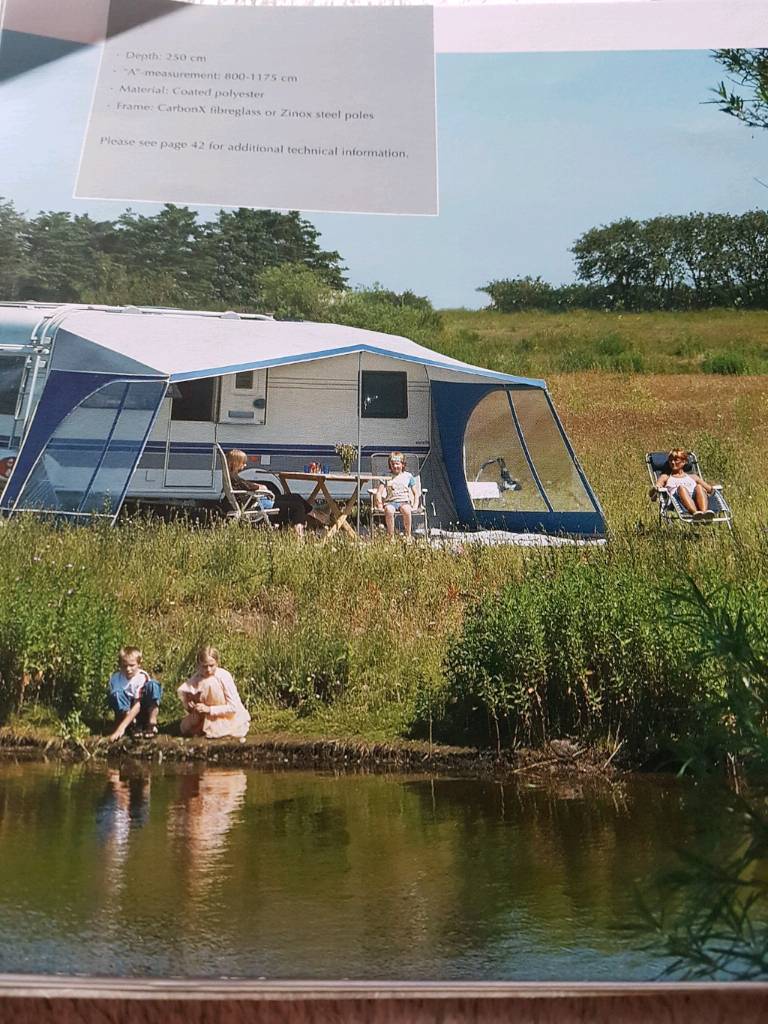 ISABELLA SUN BLUE CANOPY AWNING in Ibstock, Leicestershire Gumtree