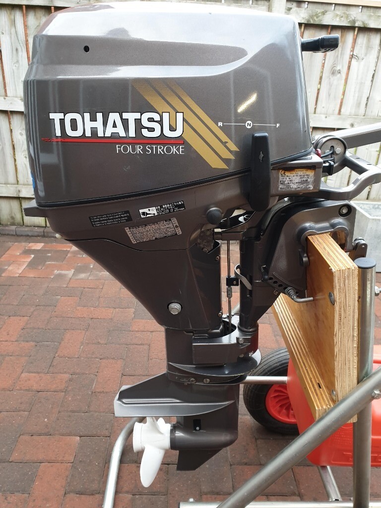 Tohatsu Four Stroke 9.8hp Short Shaft Outboard (Model No MFS9.8A2 3V2