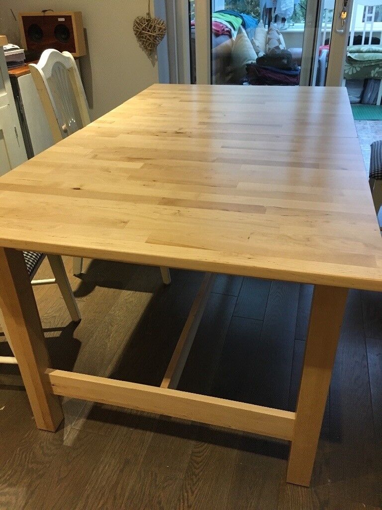 Ikea Norden extendable dining table in Longwell Green 