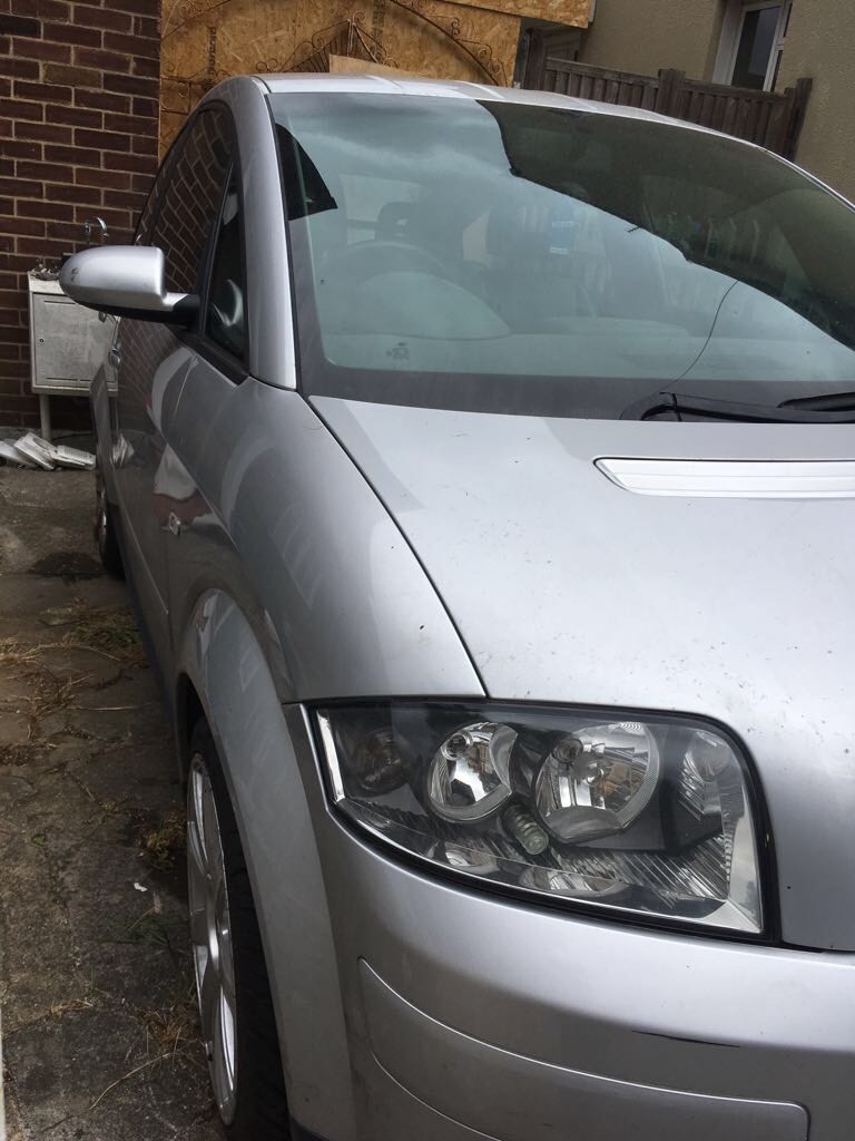 Audi A2 Breaking For Spares - Rare Spec S Line Blue Nappa Heated Leather 6  Disc CD Changer