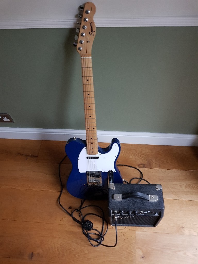 Fender Electric Guitar (With Amp) damaged in Ackworth, West