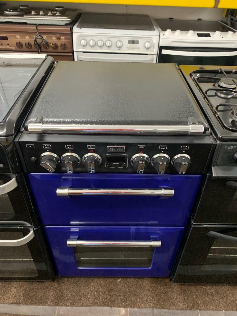 Stoves blue good looking 55cm gas cooker with oven grill in Ward End