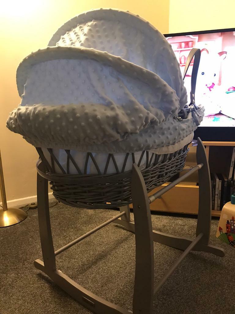 Clair de lune Moses basket | in Billingham, County Durham | Gumtree