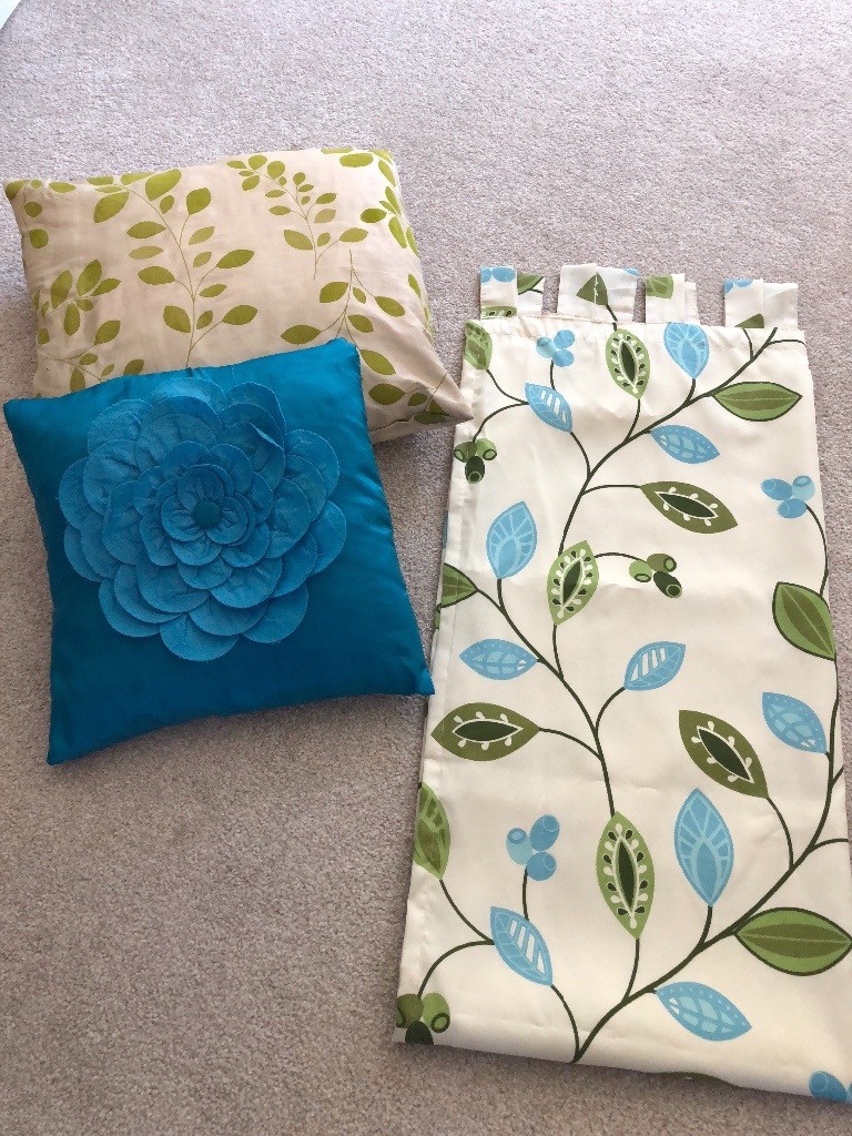 Curtains x 2 pairs and 4 x matching Cushions in Norwich, Norfolk Gumtree