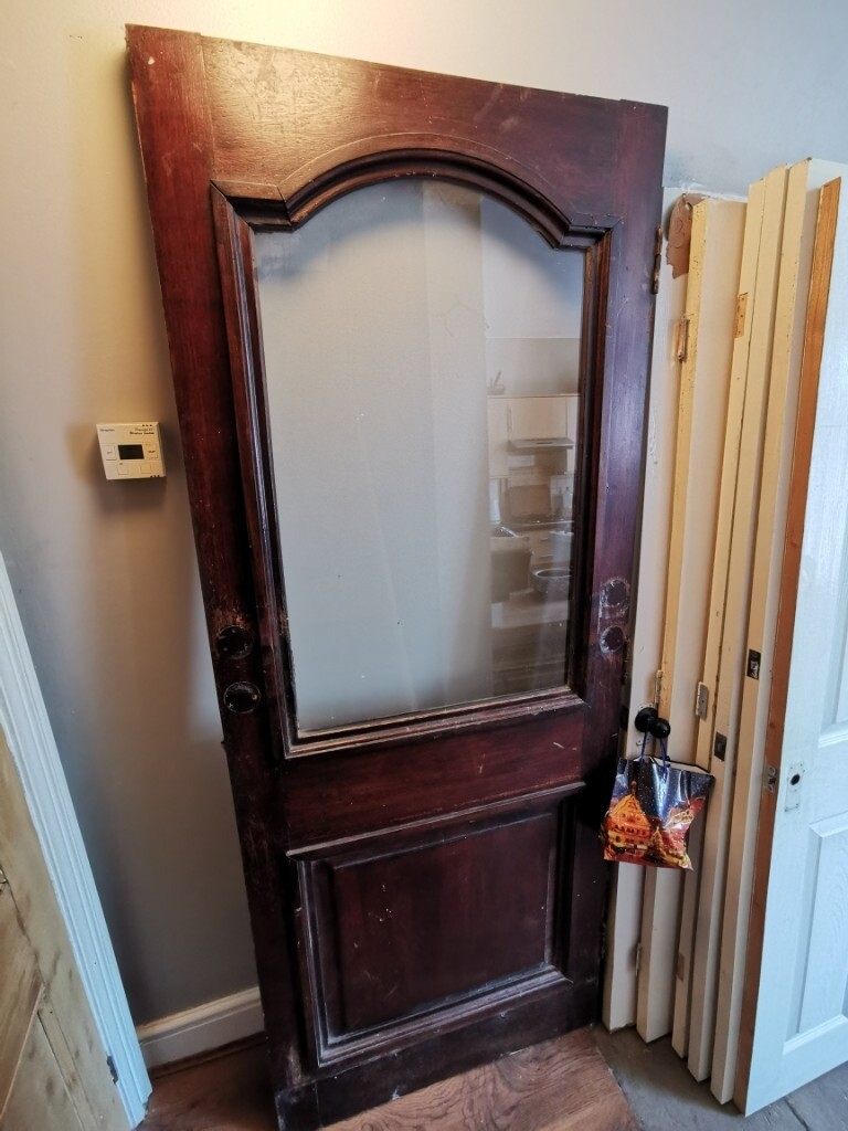 Large vintage glazed pub door in Whitefield, Manchester Gumtree