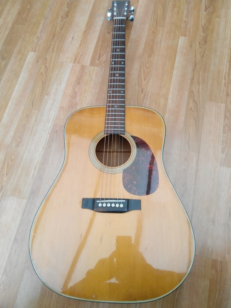 Sigma electro acoustic 70's vintage guitar in Southampton, Hampshire