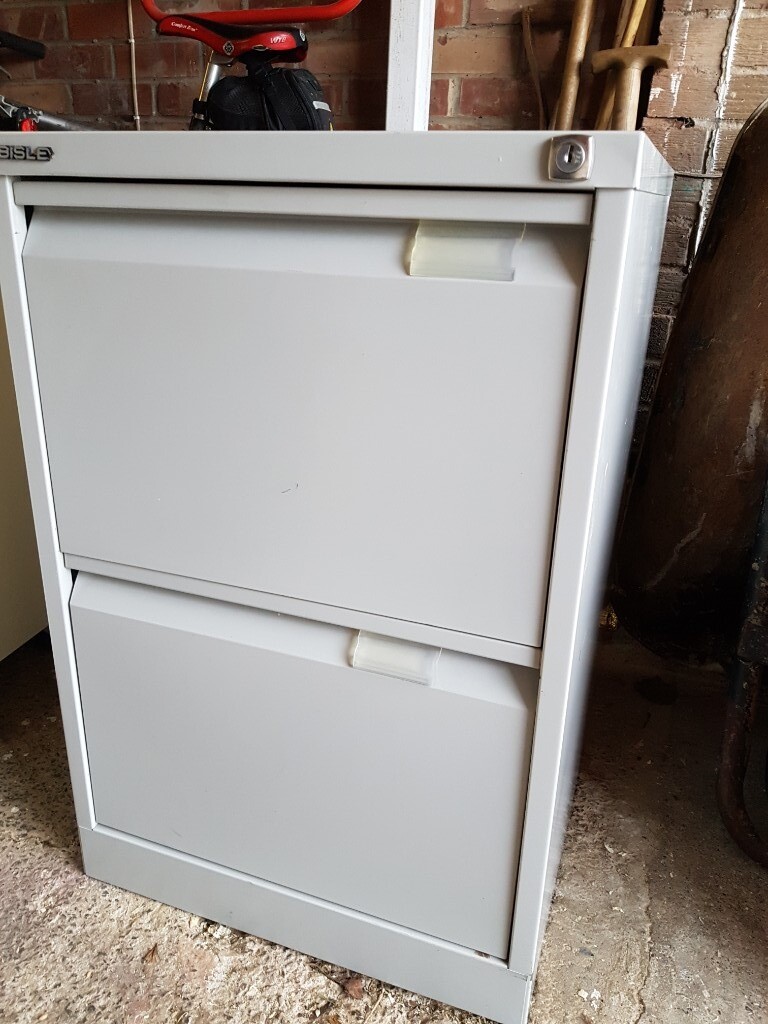 Bisley 2 Drawer Metal Filing Cabinet In Durham County Durham