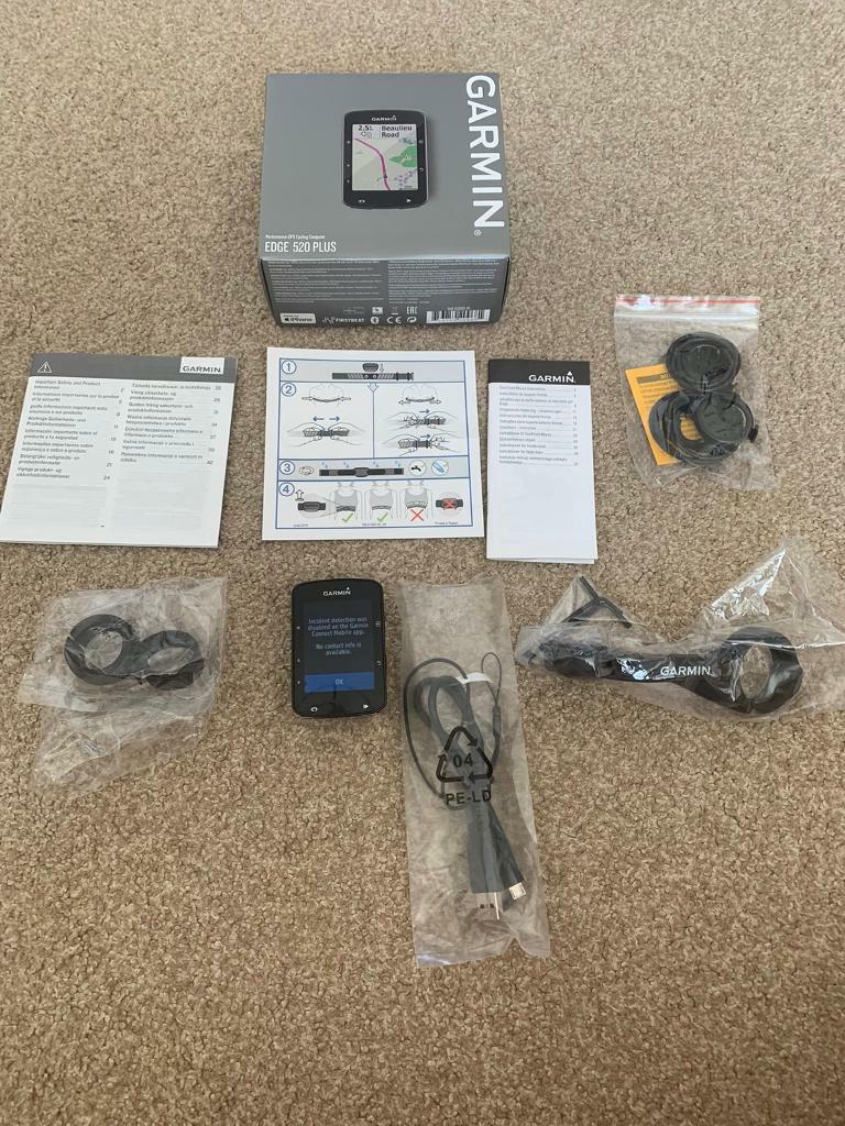 Garmin Edge 520 plus gps cycle computer used once | in ...