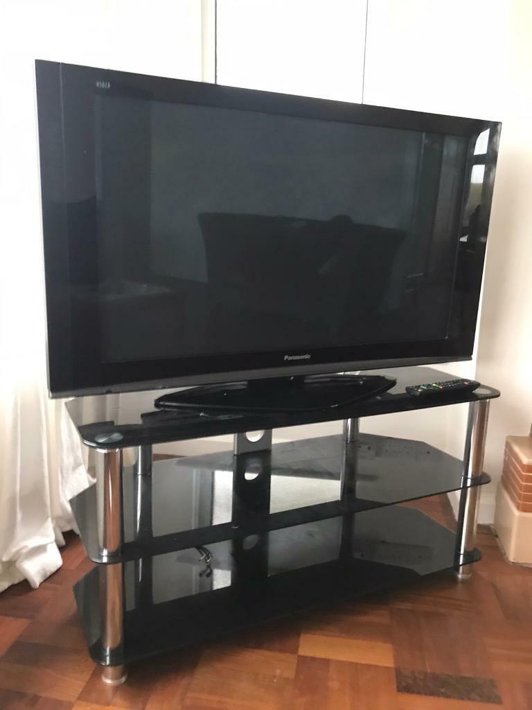 Panasonic 42 inch Plasma TV, inc stand. in Newquay, Cornwall Gumtree