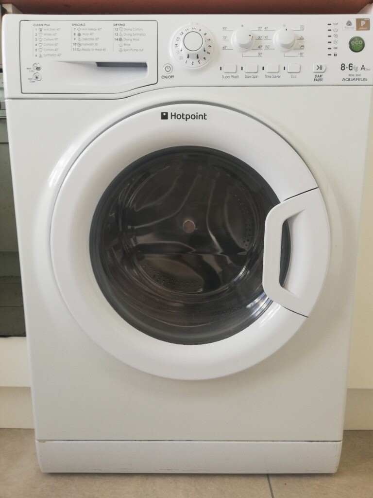 Hotpoint washer dryer WDAL 8640 aquarius good condition in Hackney