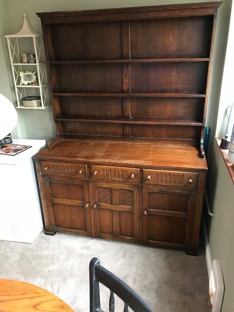 Dark Oak Welsh Dresser in York, North Yorkshire Gumtree