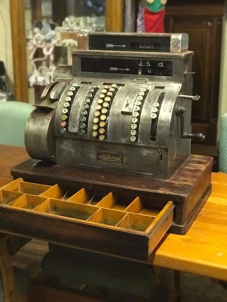 Antique Vintage National Cash Register till in Castlerock, County