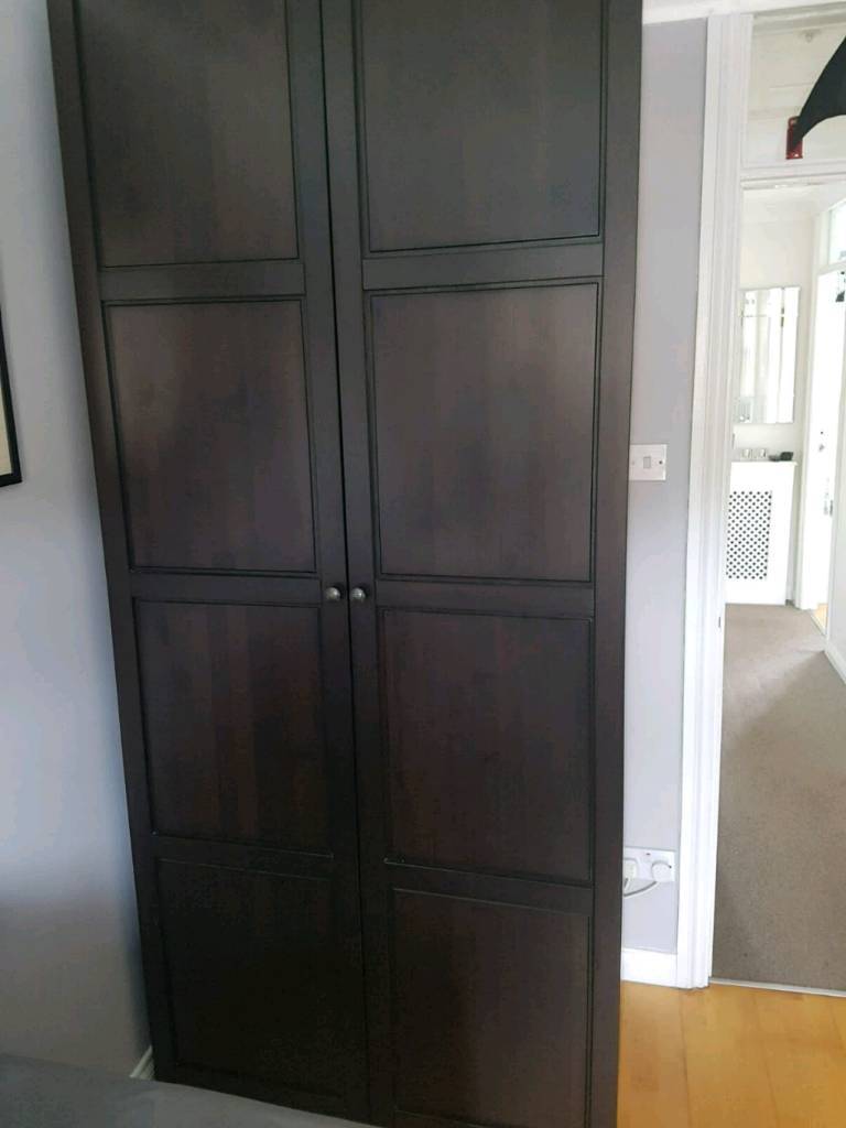 Ikea Pax 2 door black/brown wardrobe in South Shields, Tyne and Wear Gumtree