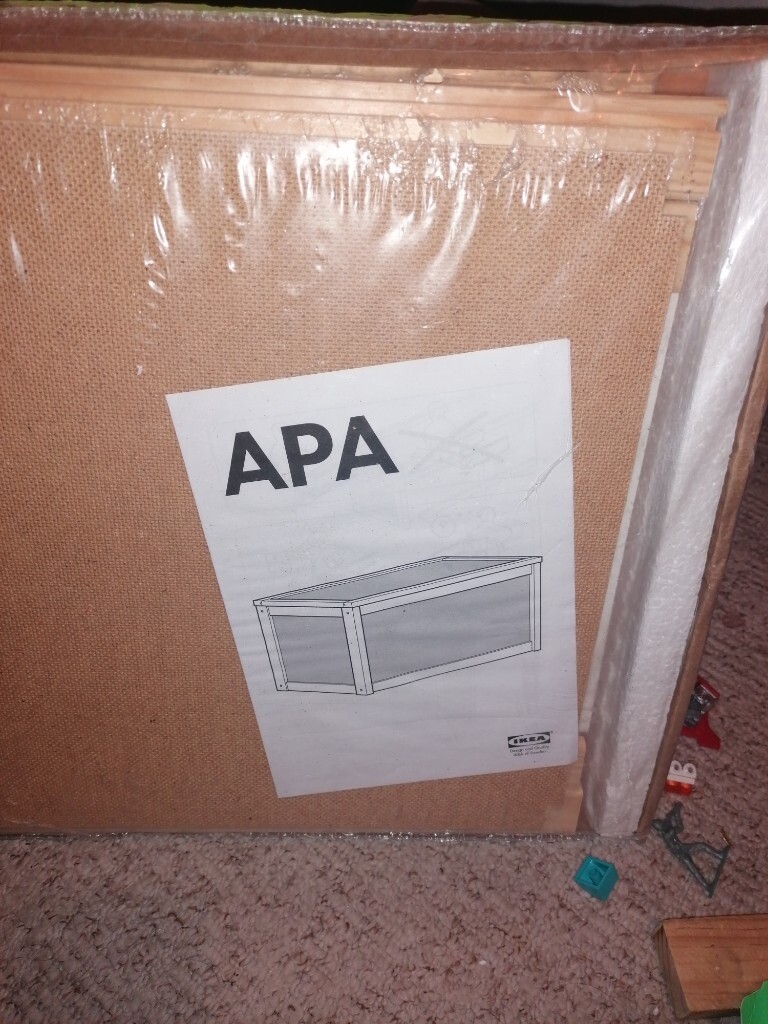 IKEA storage box. 2 available. Flat pack. Still in packaging. | in East