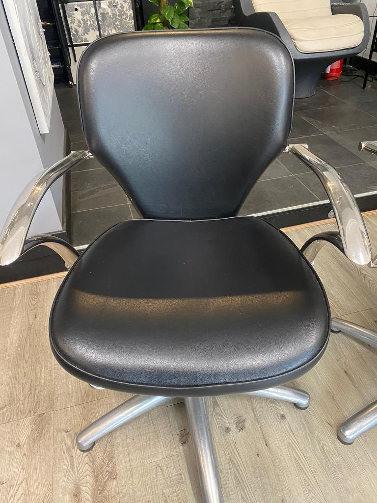REM Miranda hairdressing salon stylist chairs in Ipswich, Suffolk