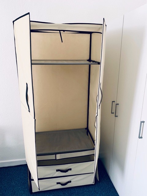 Spaceways Deluxe Double Canvas Wardrobe In Northampton