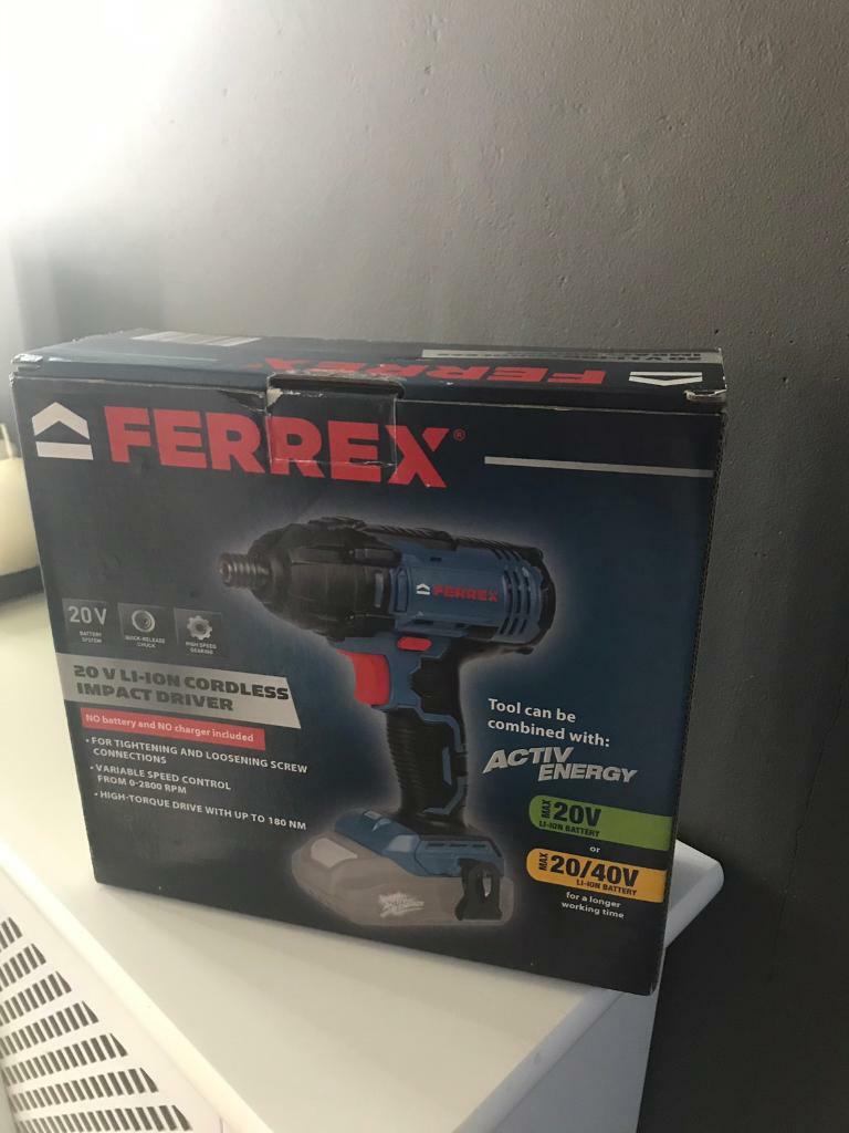 Ferrex battery impact driver. New. in Newcastle, Tyne and Wear Gumtree